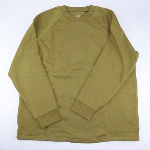 MWL Airterry overdyed oversized sweater green